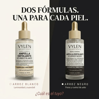 Peel Shot. Exfoliante Coreano de Arroz para Poros Visibles y Piel Apagada